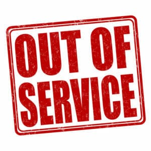 Out of Service order